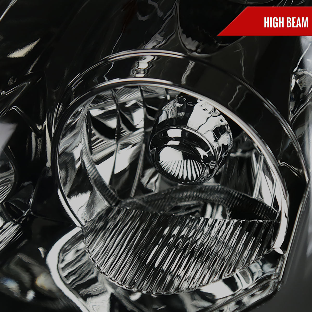 2003-2007 Infiniti G35 Coupe LED Bar Projector Headlights w/ Sequential Turn Signals (Chrome Housing/Smoked Lens)