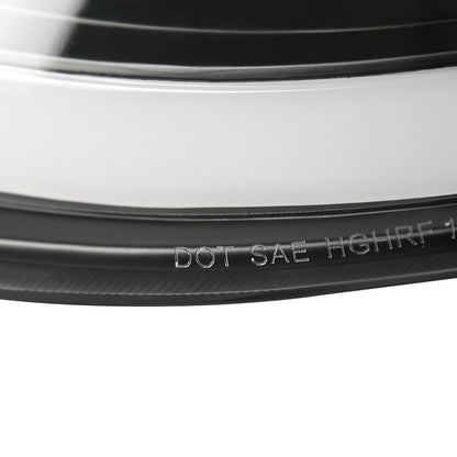 2003-2007 Infiniti G35 Coupe LED Bar Projector Headlights w/ Sequential Turn Signals (Matte Black Housing/Clear Lens)