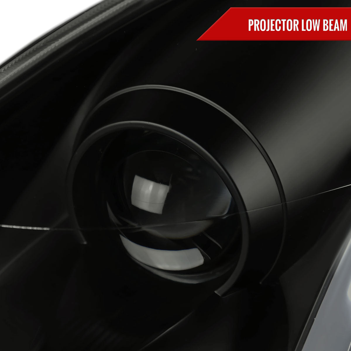 2003-2007 Infiniti G35 Coupe LED Bar Projector Headlights w/ Sequential Turn Signals (Black Housing/Smoked Lens)