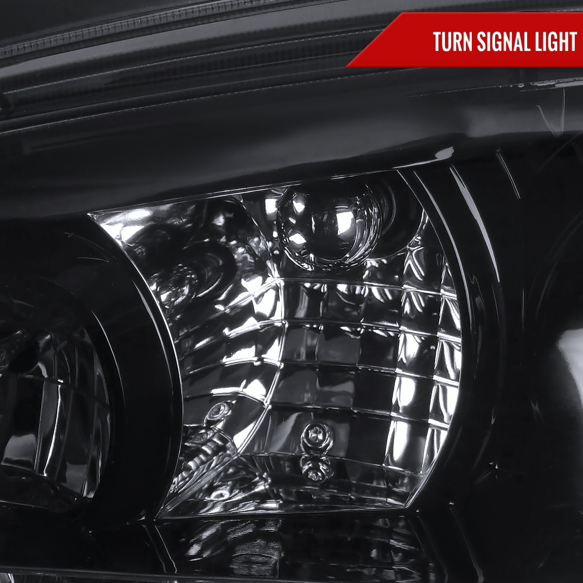 1999-2006 Volkswagen Golf Mk4 GTI/R32 Cabrio Projector Headlights w/ R8 Style LED Light Strip (Glossy Black Housing/Smoked Lens)