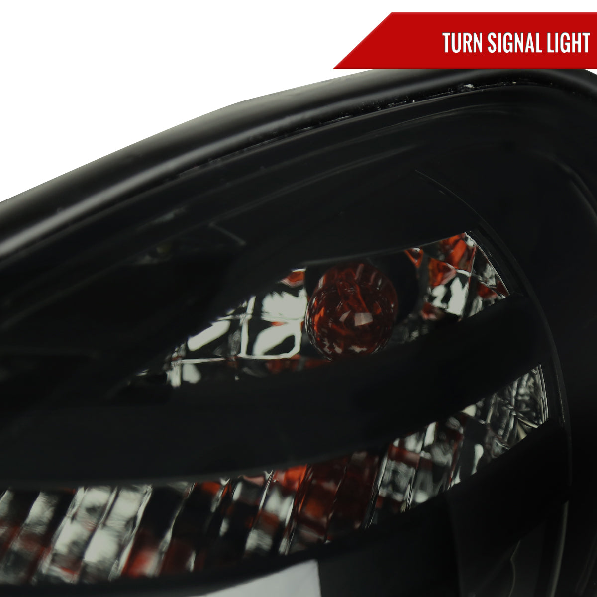 1998-2005 Lexus GS300/GS400/GS430 Halo Projector Headlights w/ SMD LED Light Strip (Black Housing/Smoked Lens)