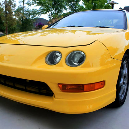 1994-1997 Acura Integra 3DR/4DR Dual Halo Projector Headlights (Matte Black Housing/Clear Lens)