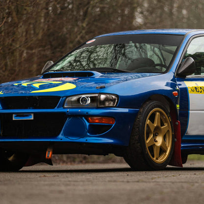 1995-2001 Subaru Impreza Retro Style Projector Headlights (Matte Black Housing/Clear Lens)