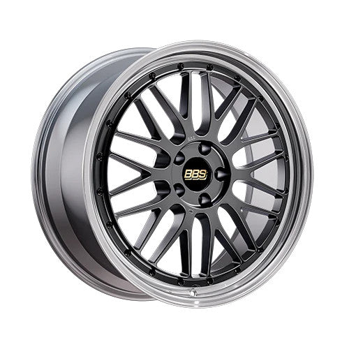 BBS LM 18x10.5 5x130 ET36 Diamond Silver Center / Diamond Cut Lip Wheel PFS/Clip Required