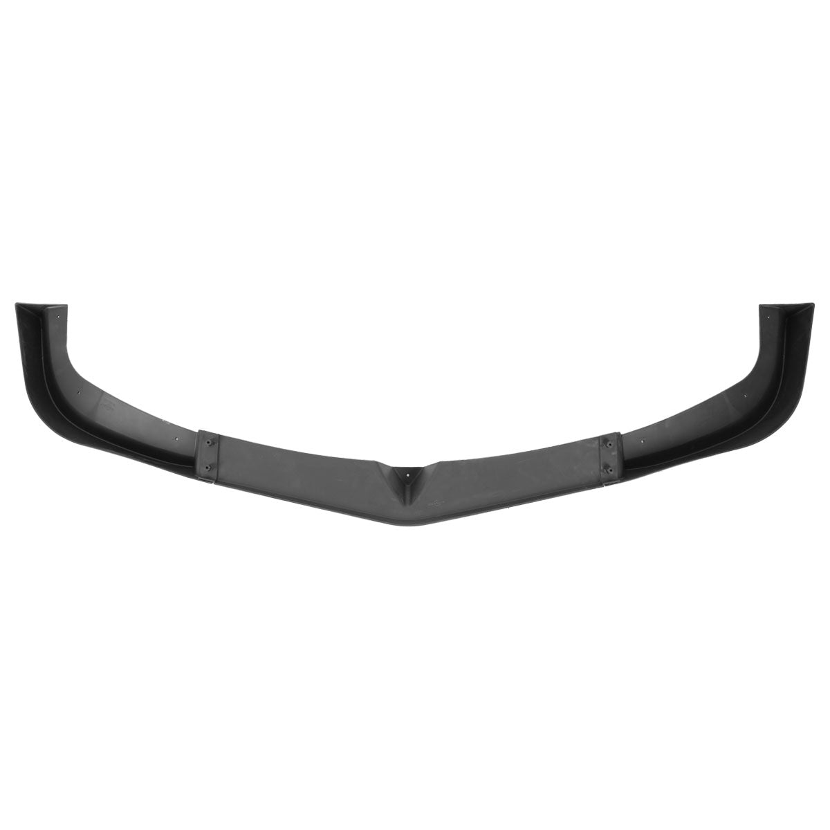 2012-2014 Mercedes Benz W204 C Class Matte Black 3PC Front Bumper Lip Splitter Kit