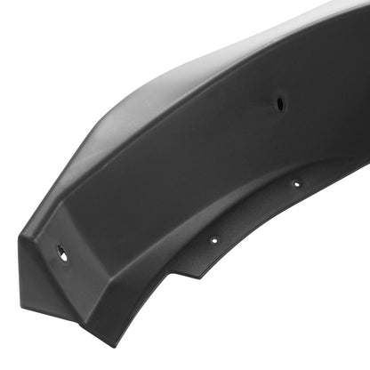 2010-2013 Chevrolet Camaro V6 Matte Black 3PC Front Bumper Lip Splitter Kit