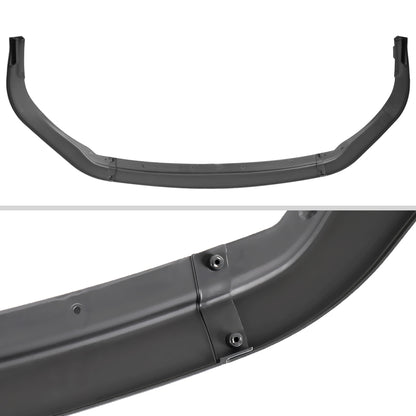 2013-2015 Lexus ES350 Matte Black 3PC Front Bumper Lip Splitter Kit