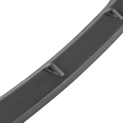 2014-2019 Ford Fiesta Matte Black 3PC Front Bumper Lip Splitter Kit
