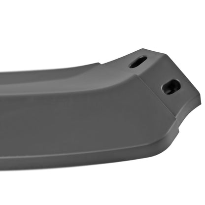 2014-2019 Ford Fiesta Matte Black 3PC Front Bumper Lip Splitter Kit