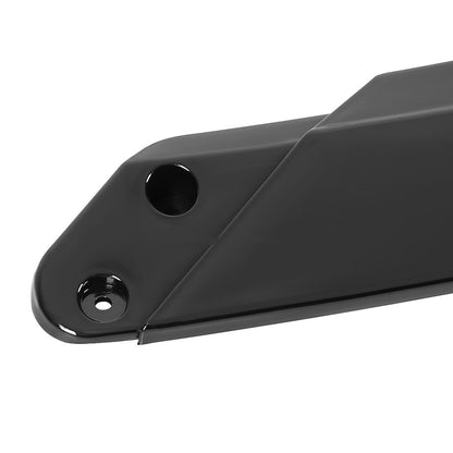 2017-2018 Ford Fusion Glossy Black Polypropylene 3PC Front Bumper Lip Set