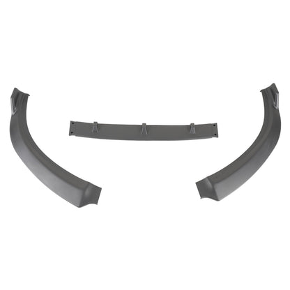 2019-2021 BMW 3-Series G20/G21 Matte Black 3PC Front Bumper Lip Splitter Kit
