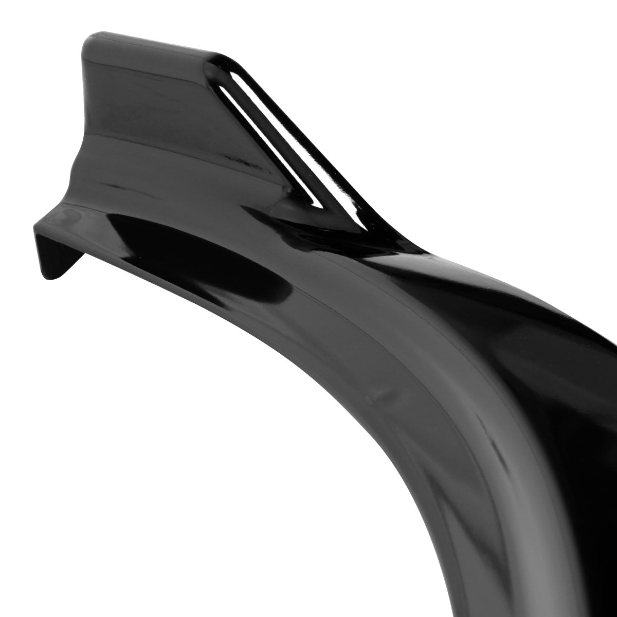 2019-2021 BMW 3-Series G20/G21 Glossy Black 3PC Front Bumper Lip Splitter Kit
