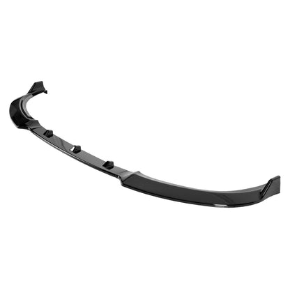 2019-2021 BMW 3-Series G20/G21 Glossy Black 3PC Front Bumper Lip Splitter Kit