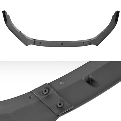 2010-2013 Volkswagen Golf/GTI Glossy Black 3PC Front Bumper Lip Splitter Kit