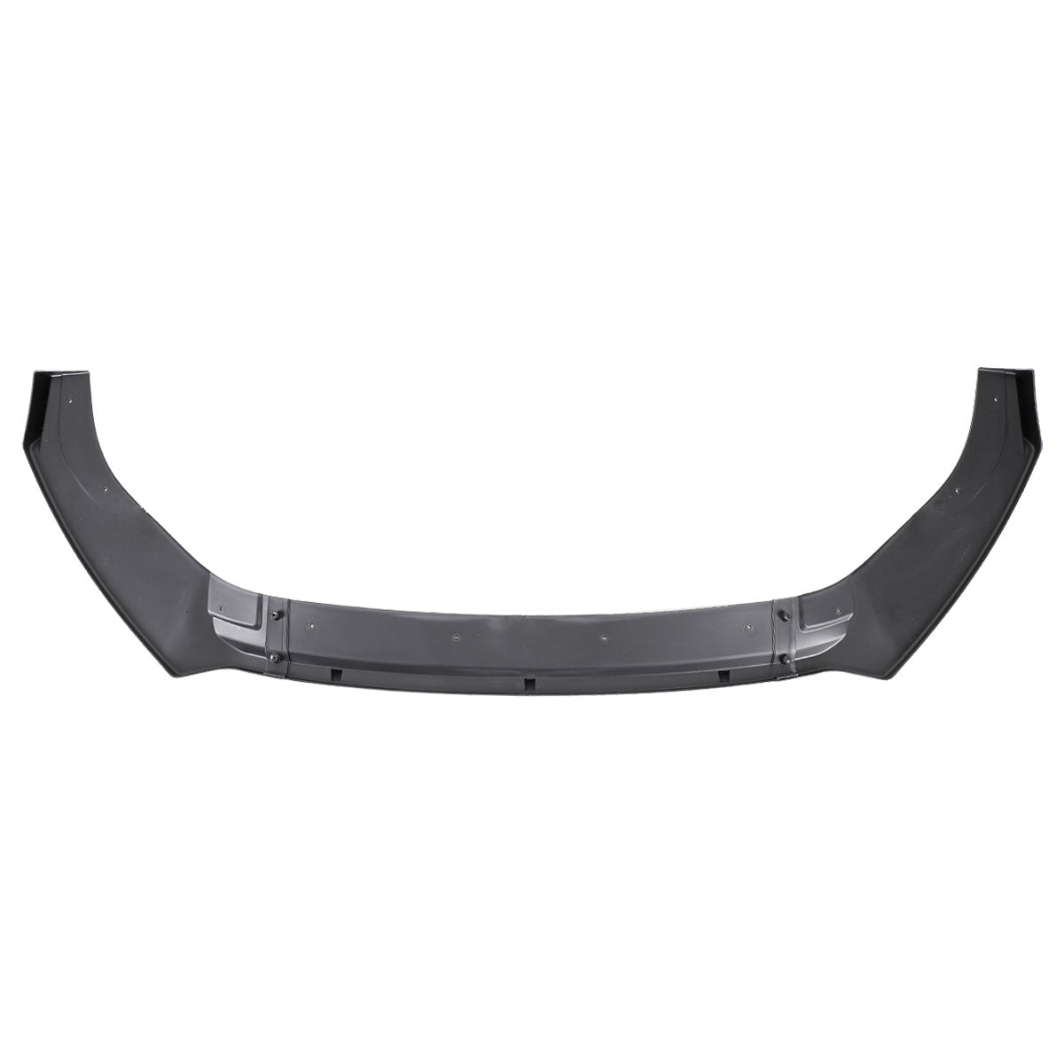 2014-2020 Volkswagen Golf GTI/R/R-Line Glossy Black Polypropylene 3PC Front Bumper Lip Set