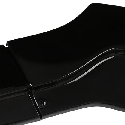 2015-2017 Ford Mustang Glossy Black Polypropylene 3PC Bumper Lip