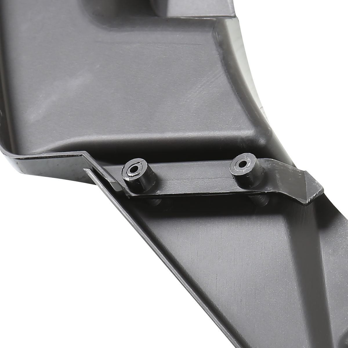 2014-2018 Mazda 3 Matte Black Polypropylene 3PC Bumper Lip