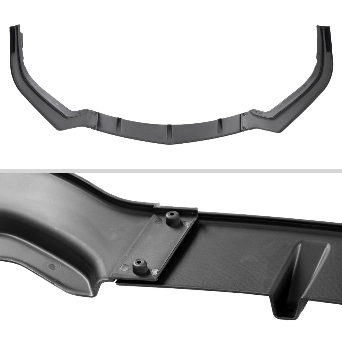 2018-2021 Acura TLX Matte Black 3PC Front Bumper Lip Splitter Kit