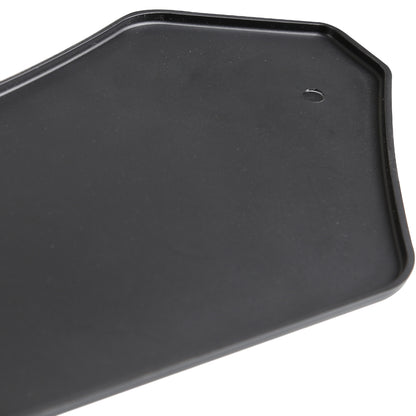Universal Glossy Black Polypropylene 3PC Bumper Lip