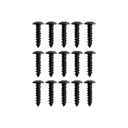 Universal Glossy Black Polypropylene 3PC Bumper Lip