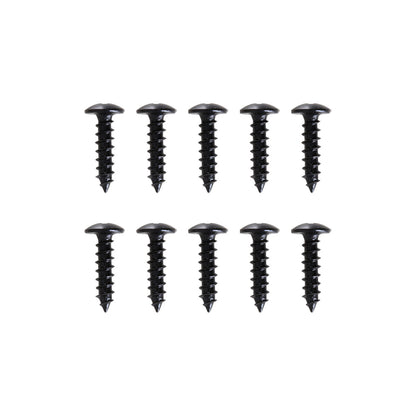 2016-2020 Honda Civic Sedan Glossy Black Polypropylene Rear Bumper Lip Diffuser Set