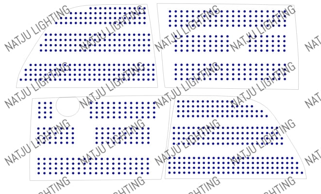 95-97 Lexus LS400 UCF20 taillight LED Boards (DIY ITEM)