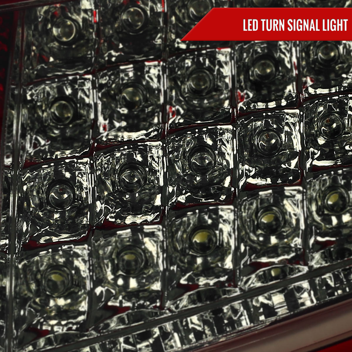 2005-2008 Porsche 911 997 Carrera / 2007-2009 911 997 GT3 LED Tail Lights (Chrome Housing/Red Smoked Lens)