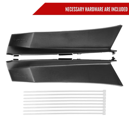 2018-2022 Honda Accord Sedan SQ2 LED Sequential Signal Tail Lights (Matte Black Housing/Clear Lens)