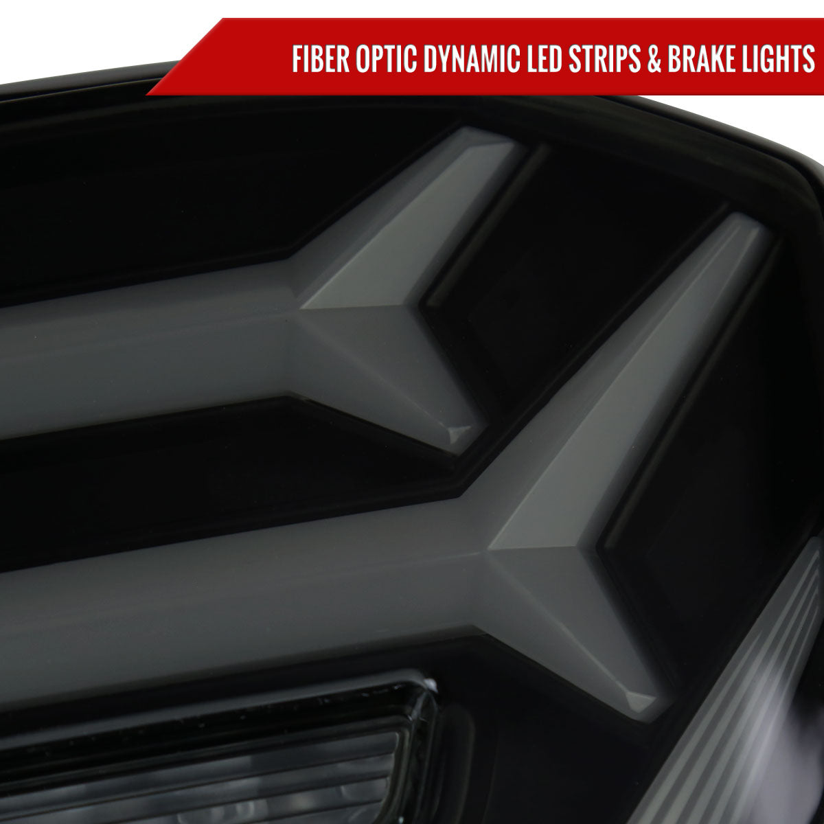 2018-2022 Honda Accord Sedan LED Sequential Signal Tail Lights (Glossy Black Housing/Smoked Lens)