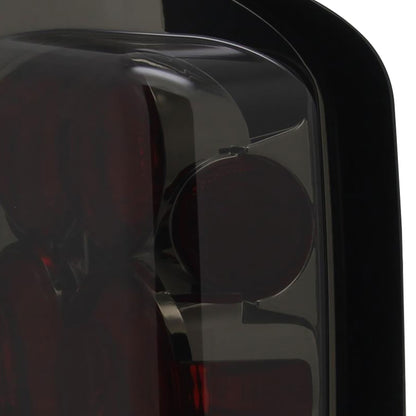 2005-2015 Nissan Armada Tail Lights (Chrome Housing/Smoked Lens)