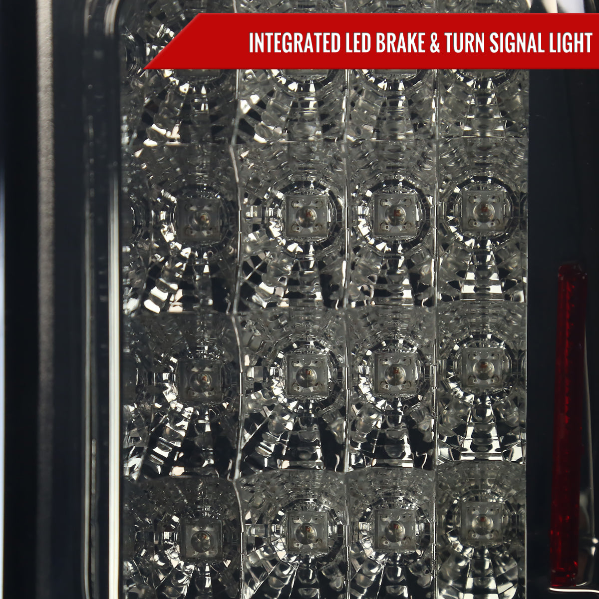 2005-2015 Nissan Armada LED Tail Lights (Chrome Housing/Smoked Lens)