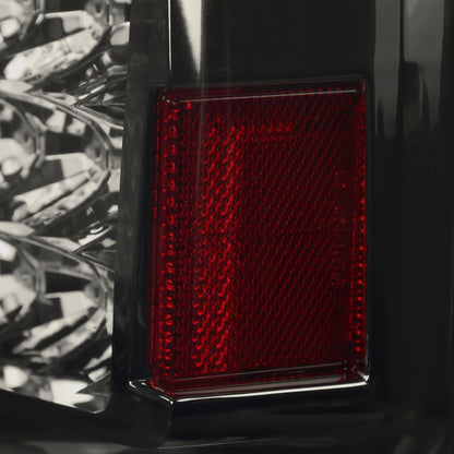 2005-2015 Nissan Armada LED Tail Lights (Chrome Housing/Smoked Lens)