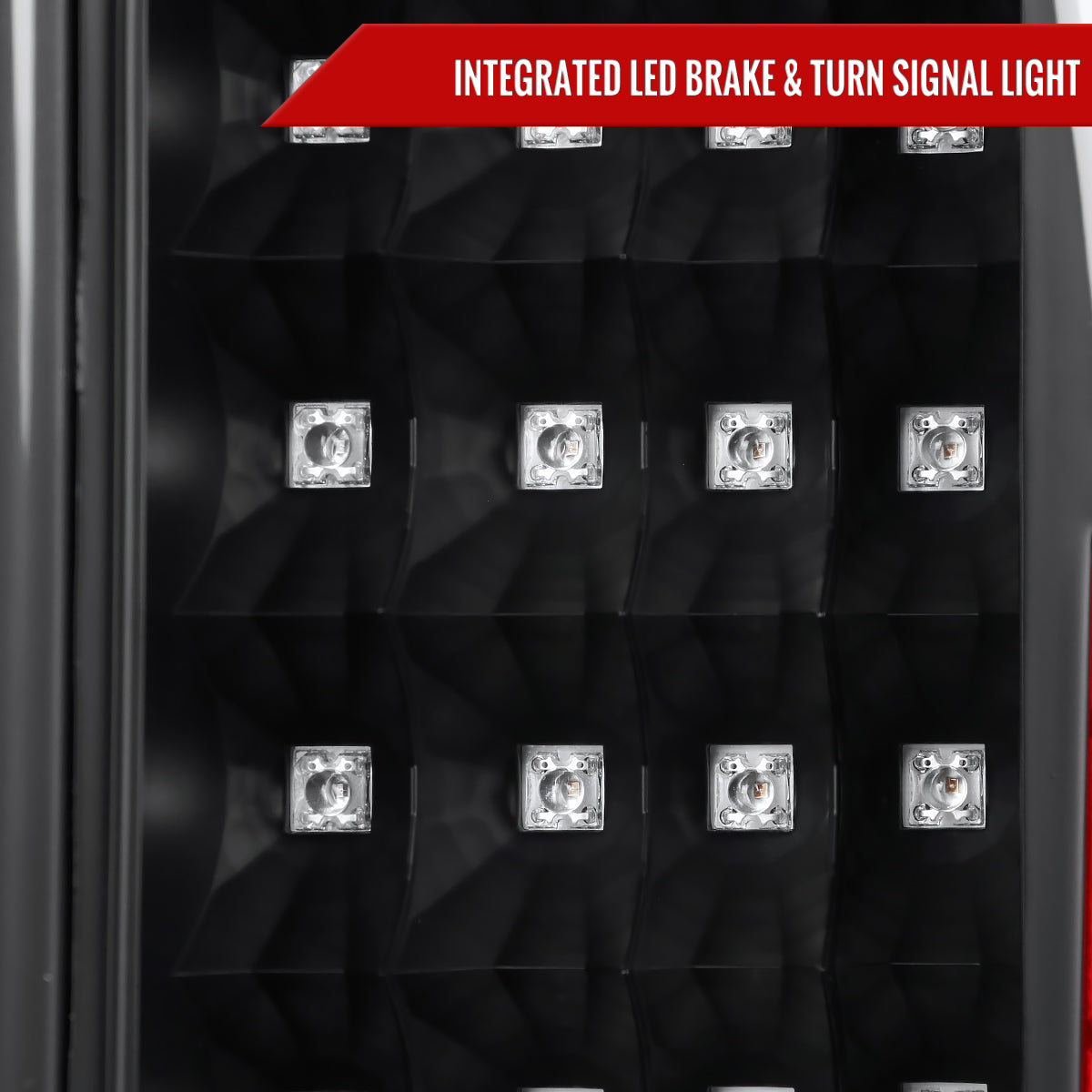 2005-2015 Nissan Armada V2 LED Tail Lights (Matte Black Housing/Clear Lens)