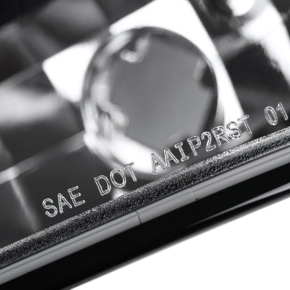 2005-2015 Nissan Armada V2 LED Tail Lights (Matte Black Housing/Clear Lens)