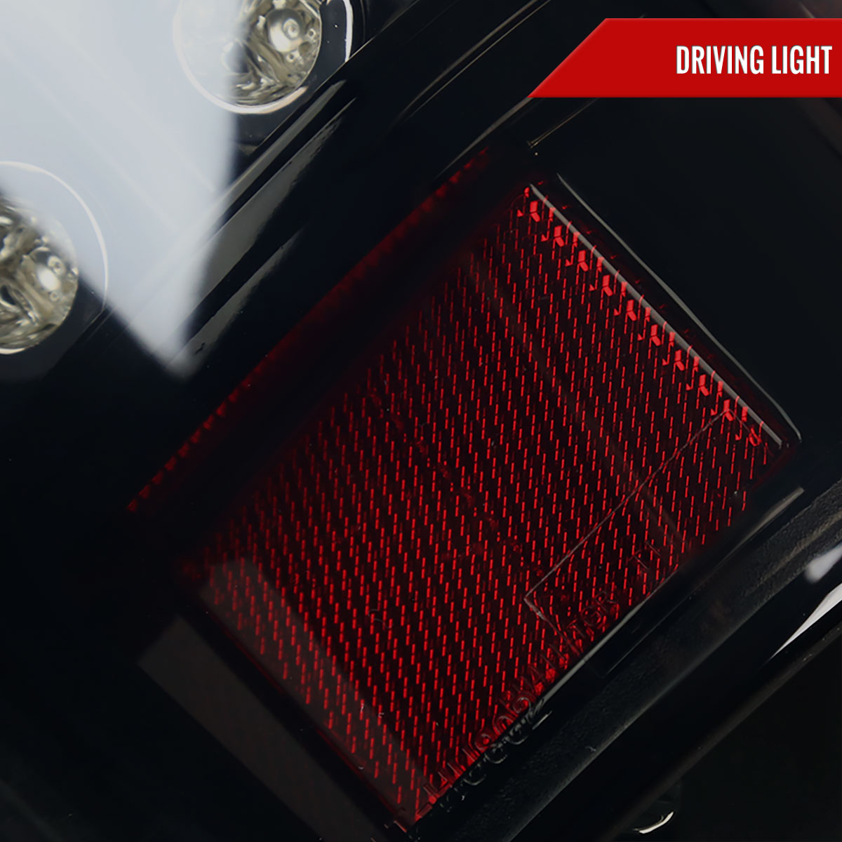 2007-2012 Chevrolet Avalanche LED Tail Lights (Glossy Black Housing/Smoked Lens)