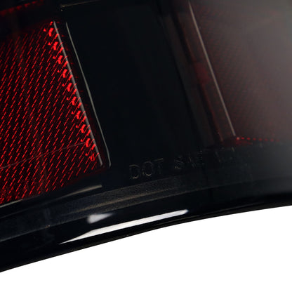 2007-2012 Chevrolet Avalanche LED Tail Lights (Glossy Black Housing/Smoked Lens)