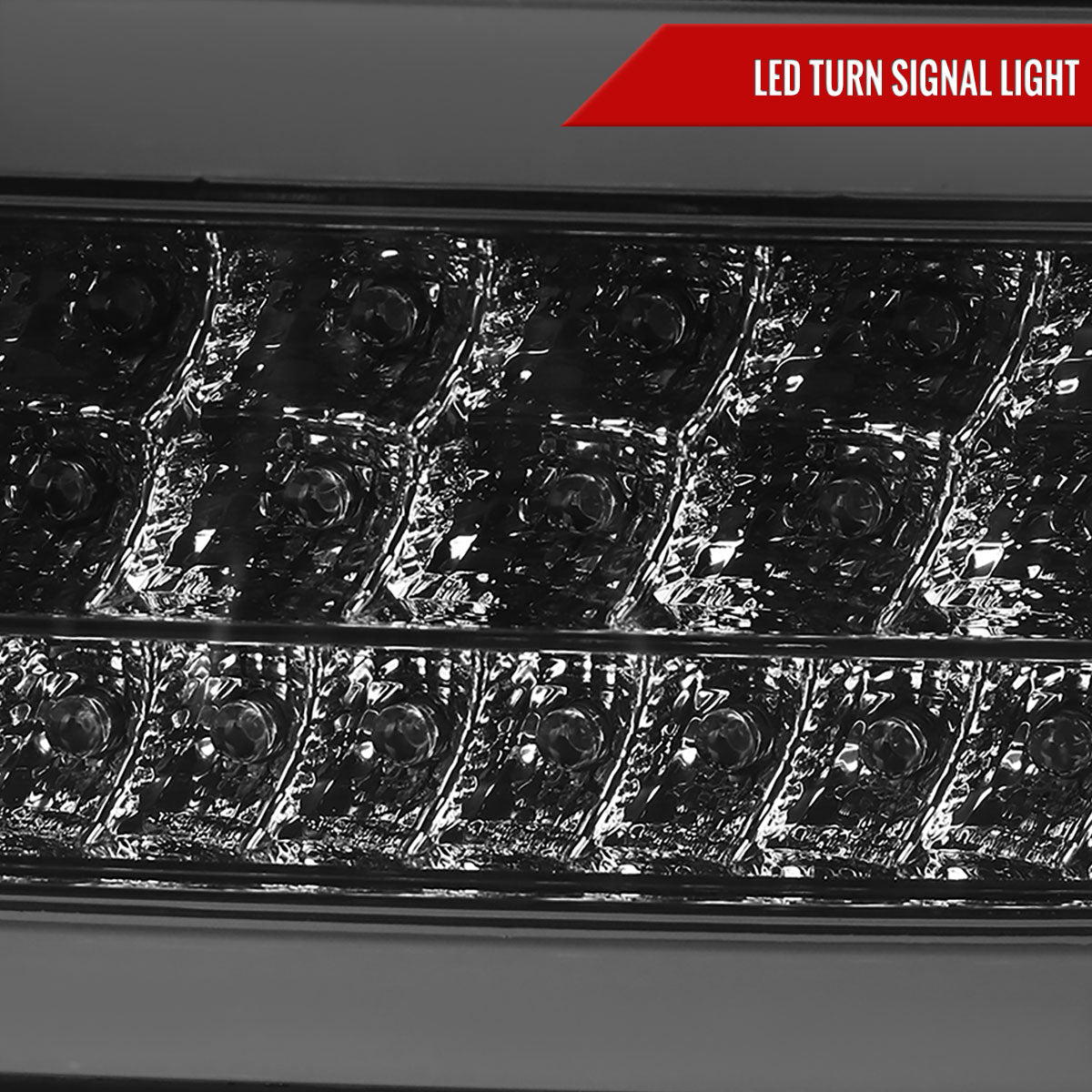 2006-2011 Mercedes Benz W164 ML Class LED Tail Lights (Chrome Housing/Smoked Lens)