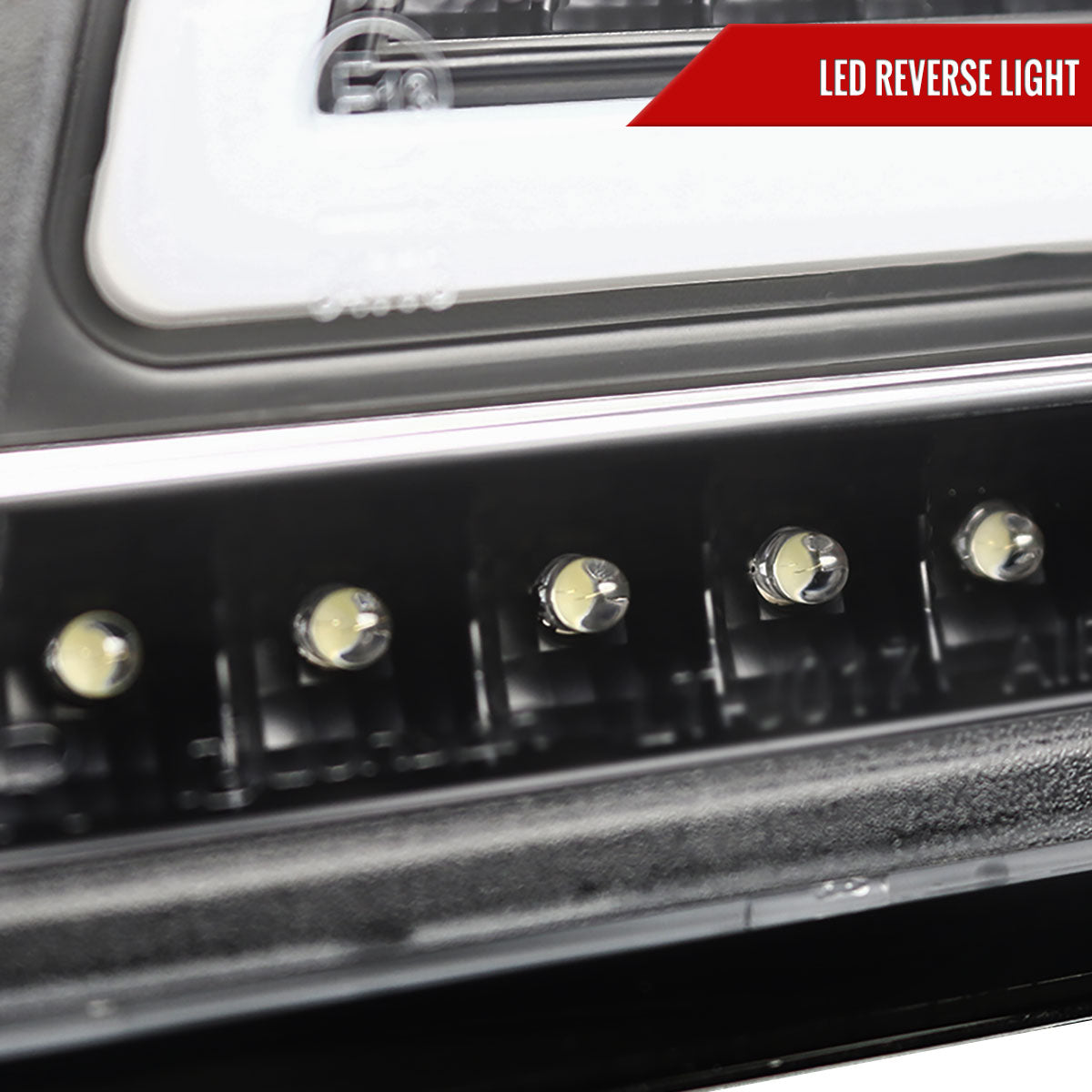 2006-2011 Mercedes Benz W164 ML Class LED Tail Lights (Matte Black Housing/Clear Lens)