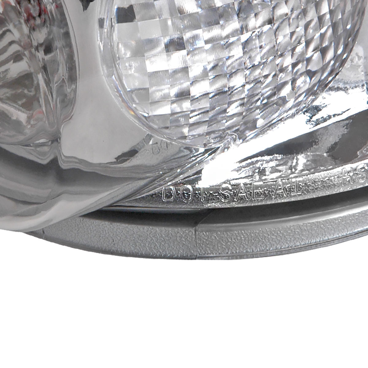 1988-2000 Chevrolet C/K C10/Silverado/Tahoe/Suburban GMC Sierra/Jimmy/Yukon Tail Lights (Chrome Housing/Clear Lens)