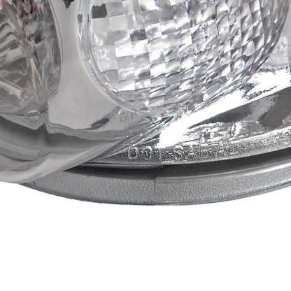 1988-2000 Chevrolet C/K C10/Silverado/Tahoe/Suburban GMC Sierra/Jimmy/Yukon Tail Lights (Chrome Housing/Clear Lens)