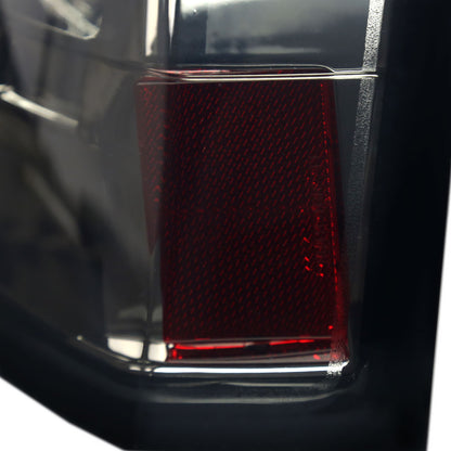 2005-2008 Dodge Charger LED Tail Lights (Chrome Housing/Smoked Lens)