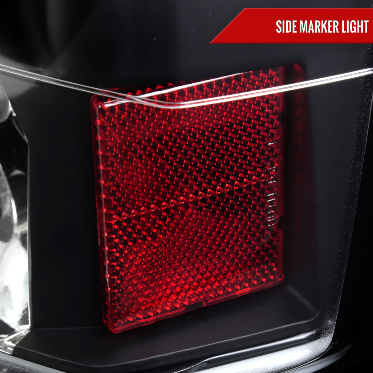 2005-2008 Dodge Charger Tail Lights (Matte Black Housing/Clear Lens)
