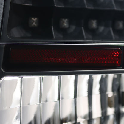 2005-2008 Dodge Charger LED Tail Lights (Matte Black Housing/Clear Lens)