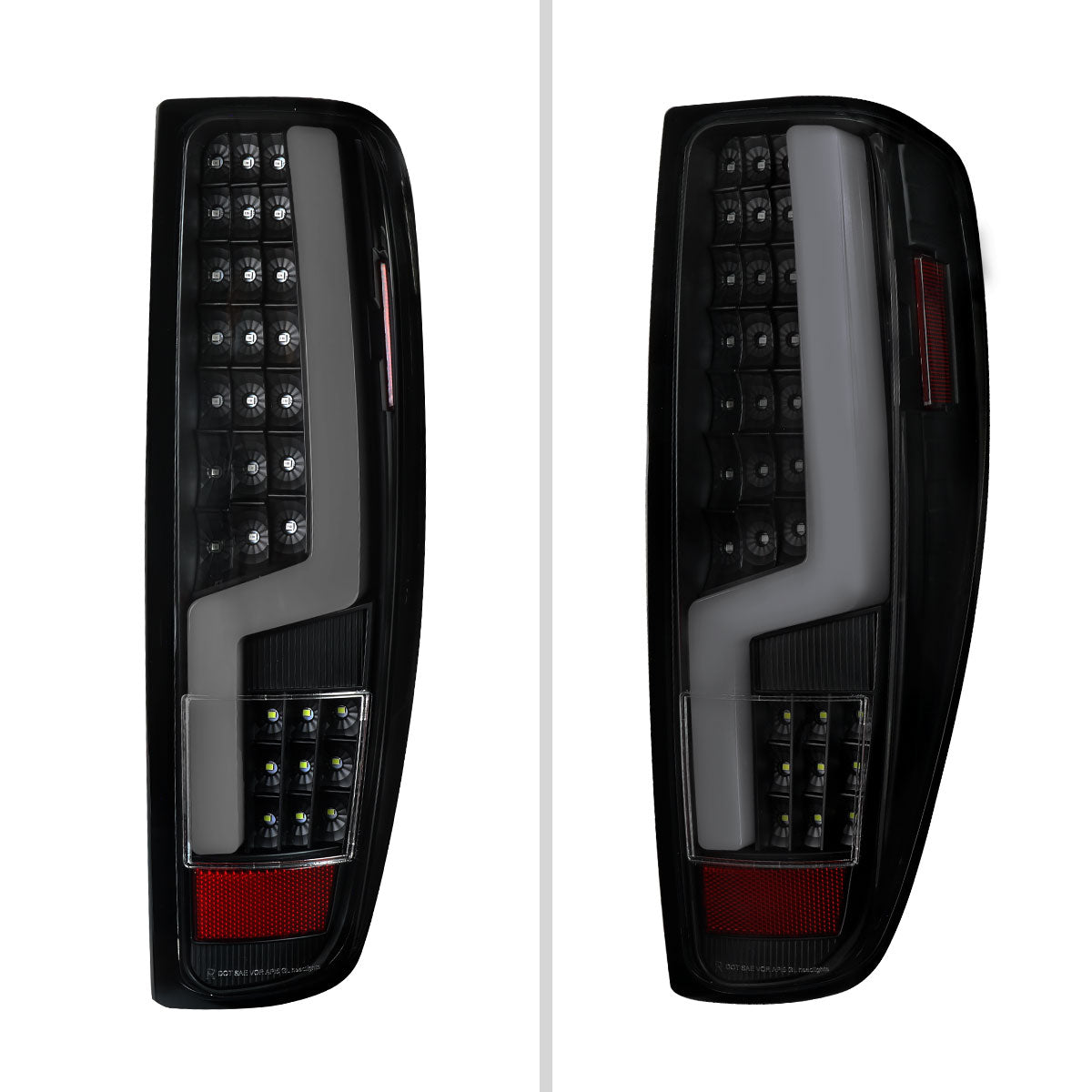 2004-2012 Chevy Colorado/GMC Canyon LED Tail Lights - Black/Smoked - view 8