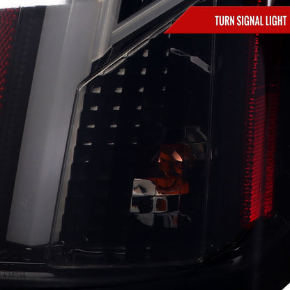 2003-2007 Cadillac CTS LED Tail Lights (Glossy Black Housing/Smoked Lens)