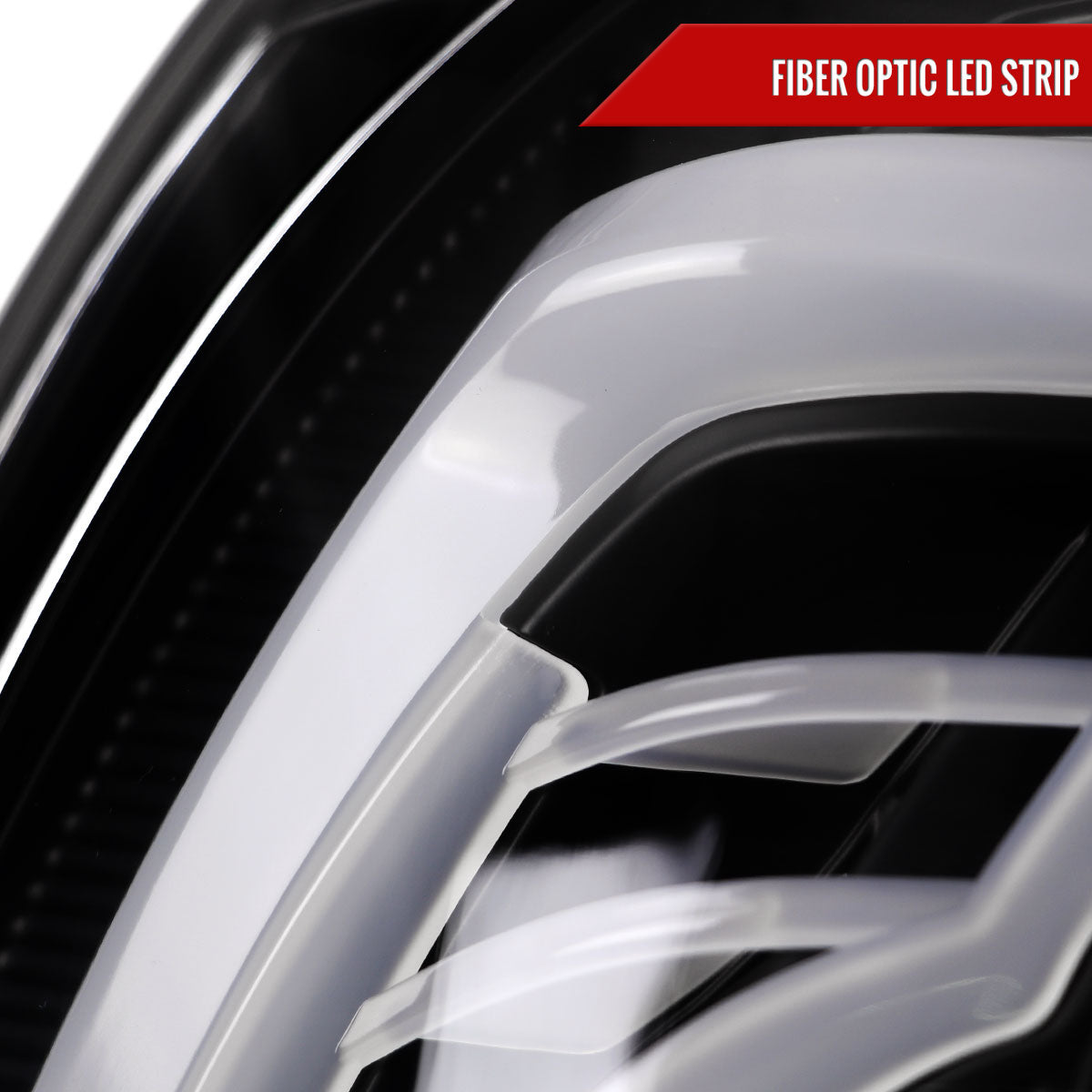 2003-2007 Cadillac CTS LED Tail Lights (Matte Black Housing/Clear Lens)