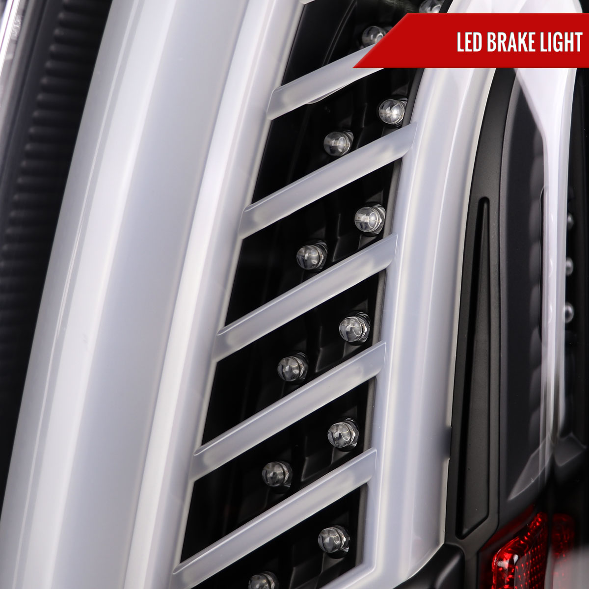 2003-2007 Cadillac CTS LED Tail Lights (Matte Black Housing/Clear Lens)