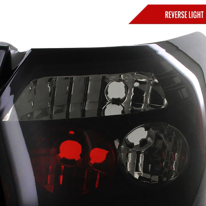 2006-2011 Honda Civic Coupe Tail Lights (Glossy Black Housing/Smoked Lens)