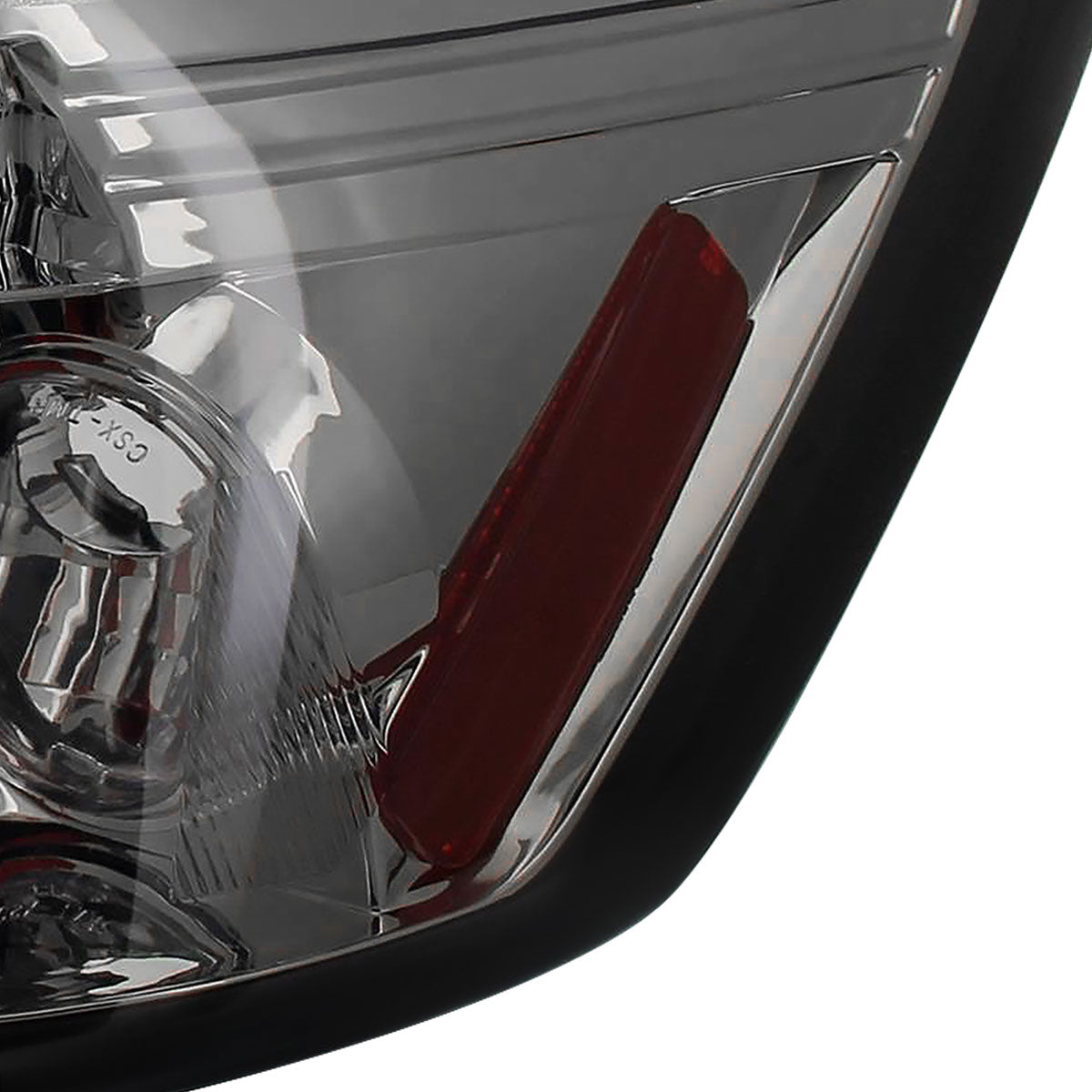 2006-2011 Honda Civic Coupe Tail Lights (Chrome Housing/Smoked Lens)