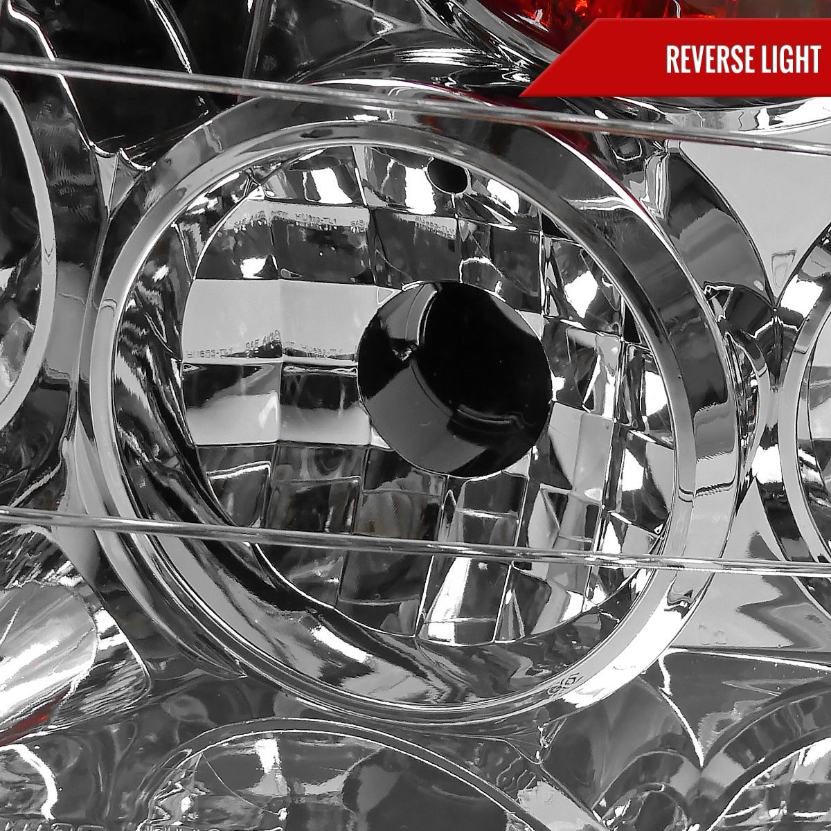 2006-2011 Honda Civic Sedan Tail Lights (Chrome Housing/Clear Lens)